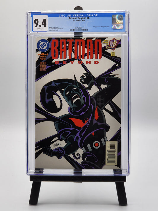 Batman Beyond #6 - CGC 9.4 WHITE Pages