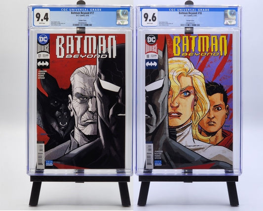 Batman Beyond #17 CGC 9.4 / Batman Beyond #18 CGC 9.6 - Vol. 6 - WHITE Pages