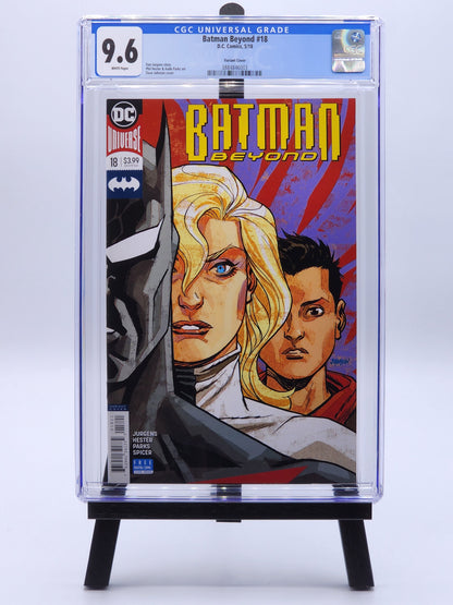 Batman Beyond #17 CGC 9.4 / Batman Beyond #18 CGC 9.6 - Vol. 6 - WHITE Pages