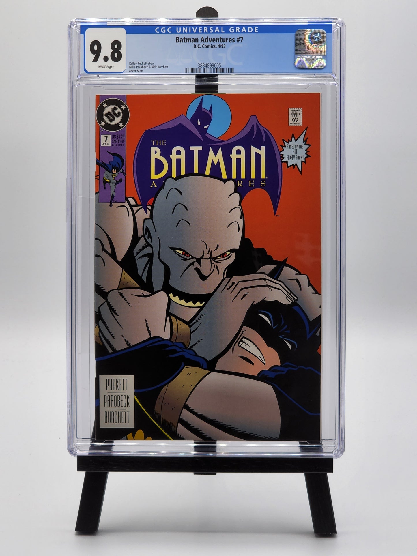 Batman Adventures #7 - Poly-bagged Edition - CGC 9.8 WHITE Pages