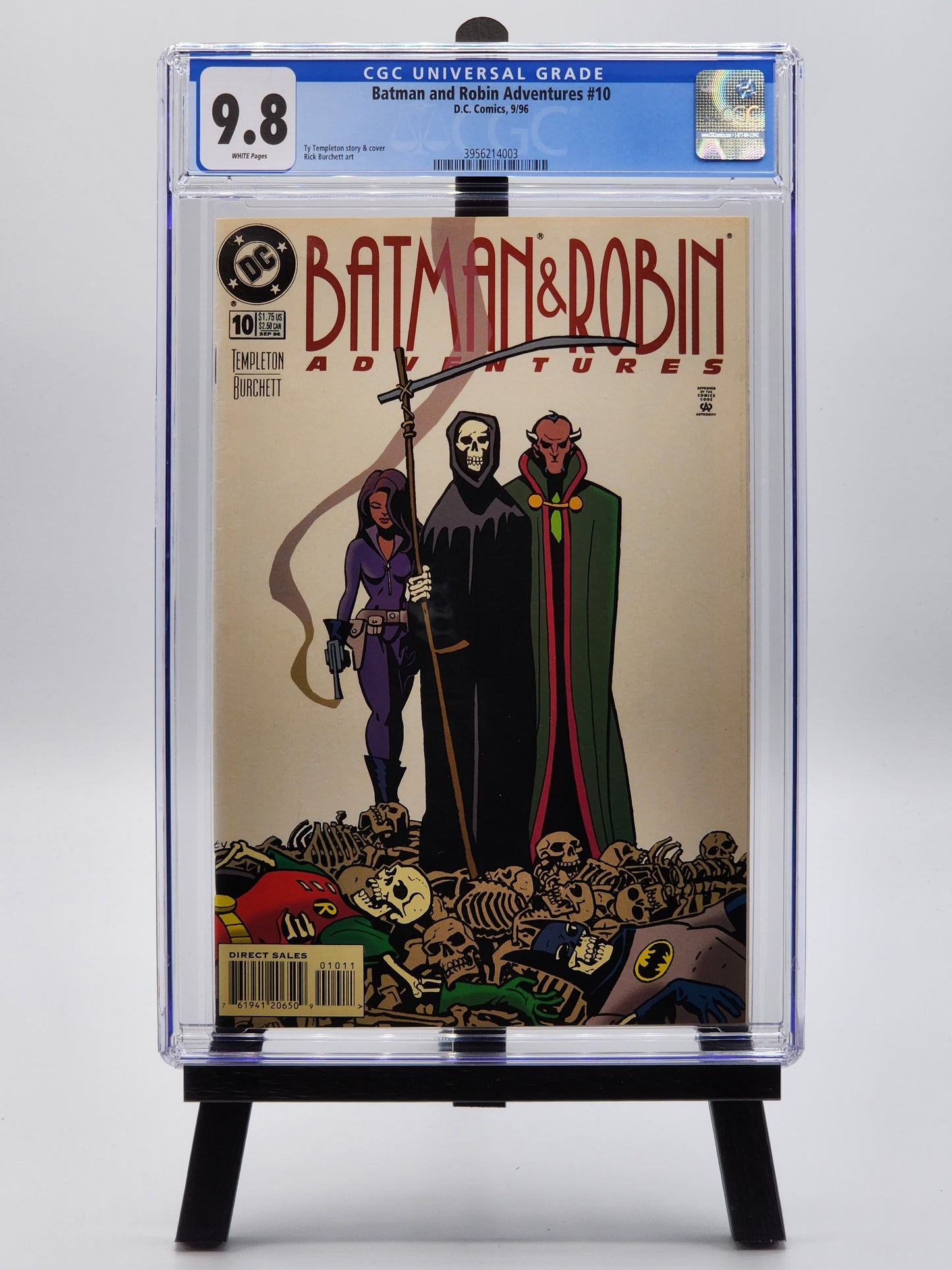 Batman and Robin Adventures #10 - CGC 9.8 WHITE Pages