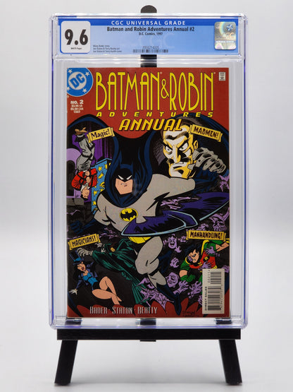 Batman and Robin Adventures - Annual #2 - CGC 9.6 WHITE Pages