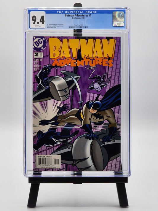 Batman Adventures #2 - Vol. 2 - CGC 9.4 WHITE Pages