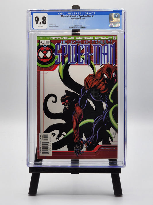 Marvel Comics Group: Spider-Man #1 - CGC 9.8 WHITE Pages