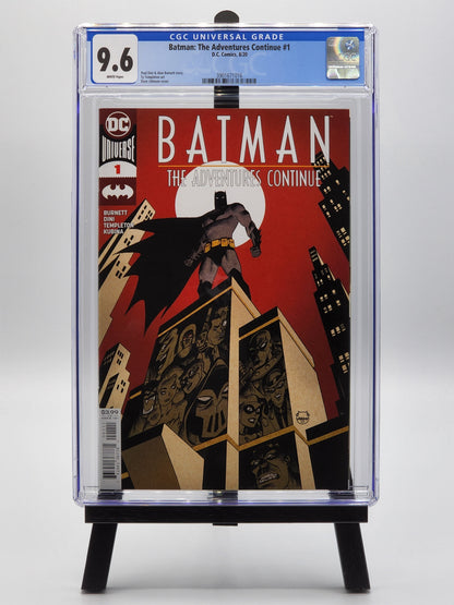 Batman: The Adventures Continue #1 - Regular Dave Johnson Cover - CGC 9.6 WHITE Pages