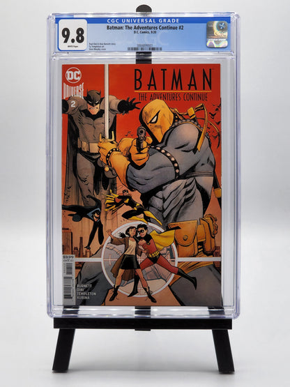 Batman: The Adventures Continue #2 - Regular Sean Murphy Cover - CGC 9.8 WHITE Pages