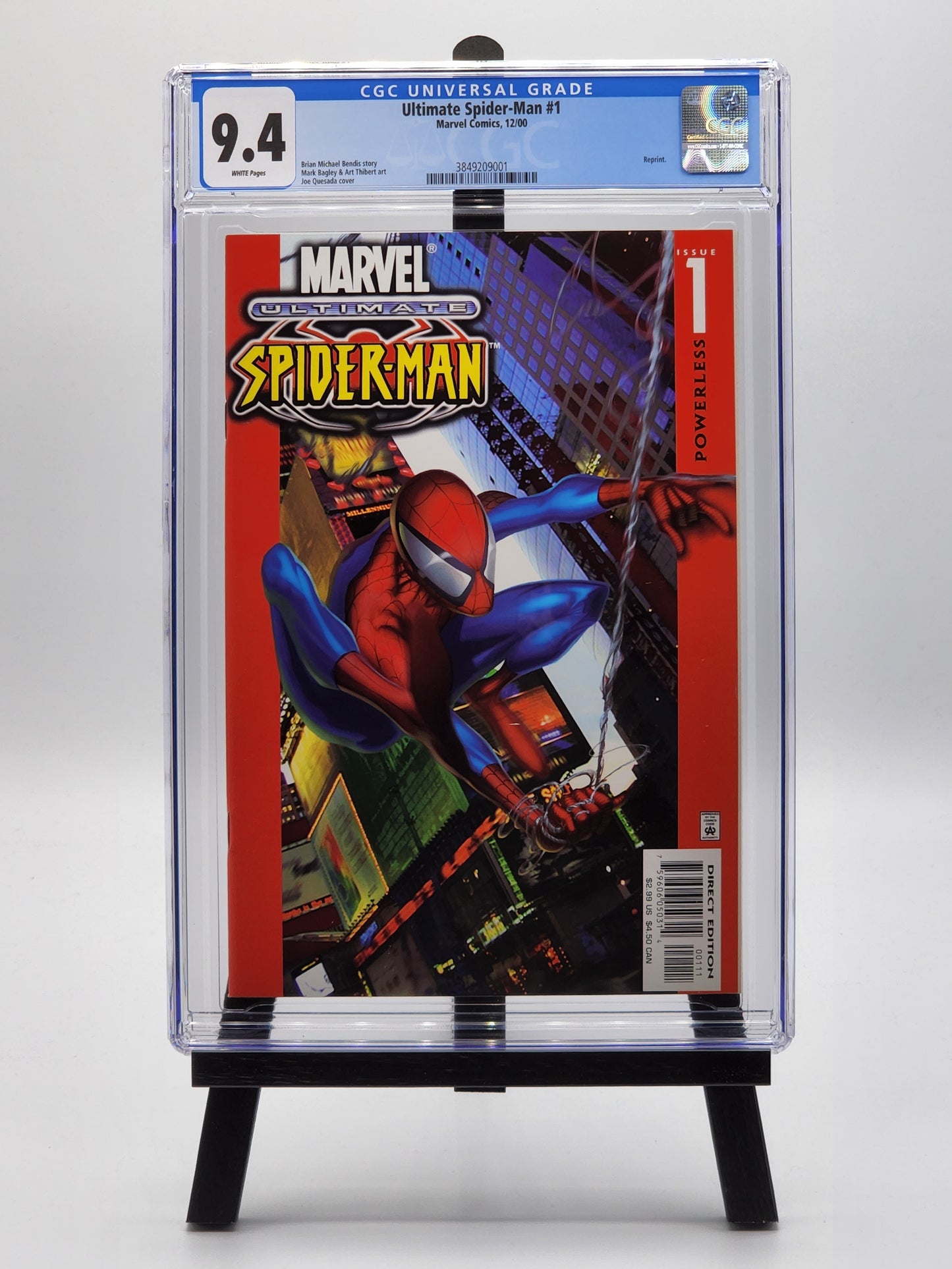 Ultimate Spider-Man #1 - 1st Ultimate Title - CGC 9.4 WHITE Pages *Key Issue*