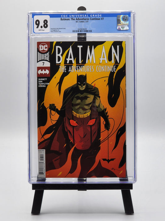 Batman: The Adventures Continue #7 - Regular Becky Cloonan Cover - CGC 9.8 WHITE Pages