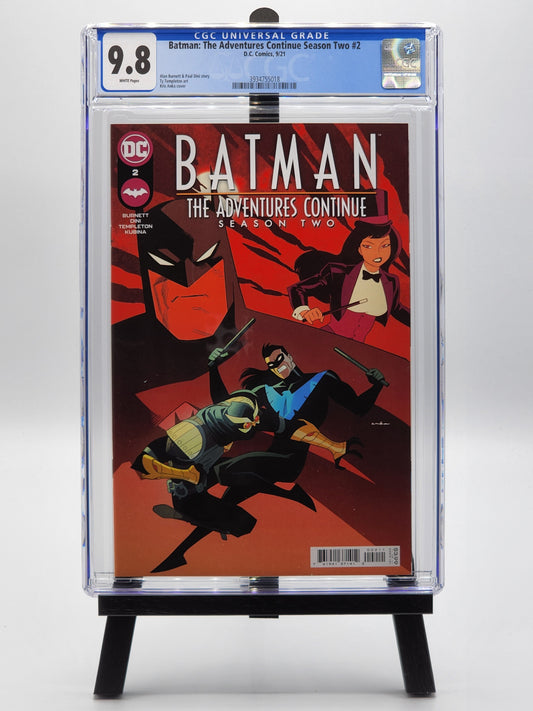 Batman: The Adventures Continue - Season Two #2 - Kris Anka Cover - CGC 9.8 WHITE Pages