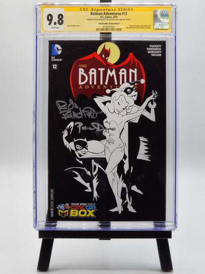 Batman Adventures #12 | ComicConBox Sketch Edition | CGC Signature Series 9.8 WHITE Pages