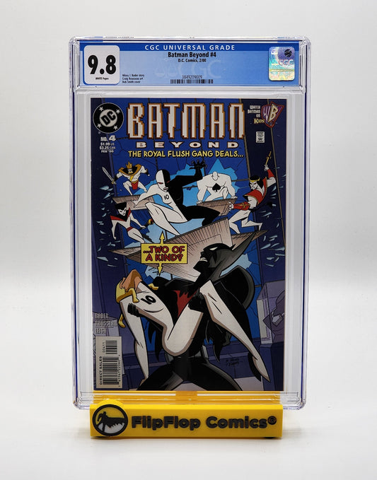 Batman Beyond #4 - Bob Smith cover - CGC 9.8 WHITE Pages