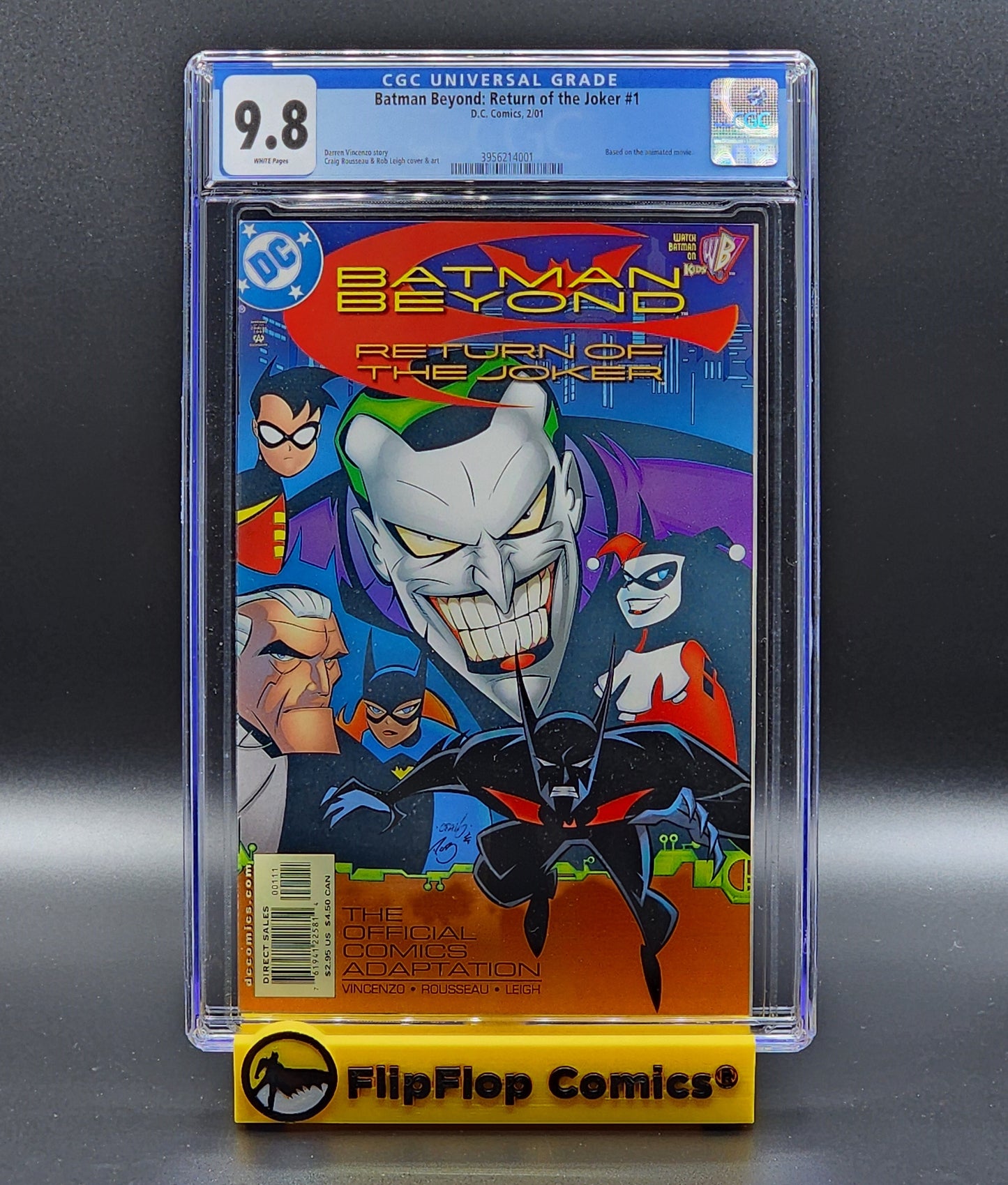 Batman Beyond: Return of the Joker #1 - CGC 9.8 WHITE Pages