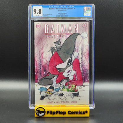 Batman: The Adventures Continue #4 - Variant Peach MoMoKo Cover - CGC 9.8 WHITE Pages