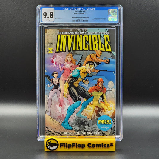 Invincible #1 - CGC 9.8 WHITE Pages