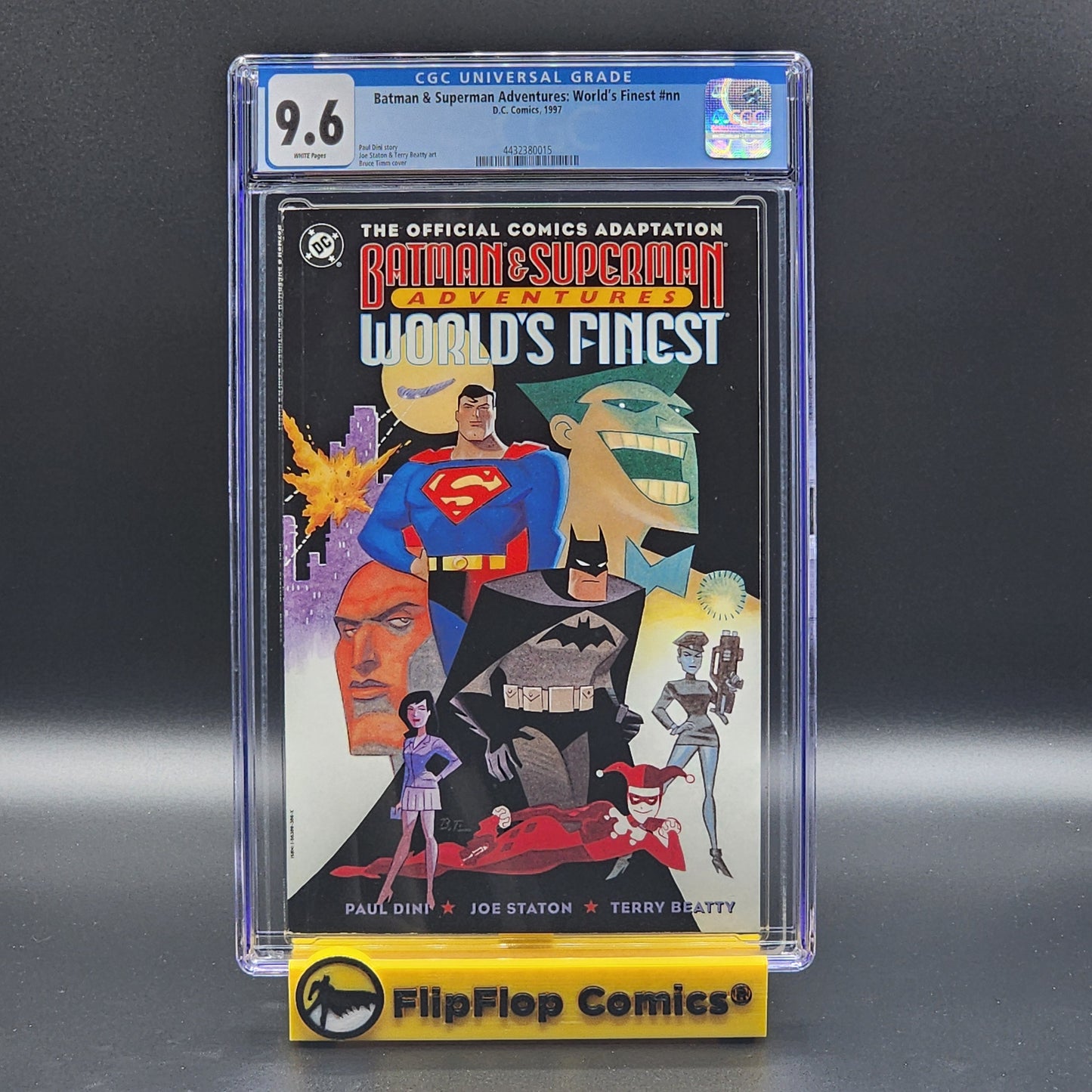 Batman & Superman Adventures: World's Finest #nn | Bruce Timm cover | CGC 9.6 WHITE Pages