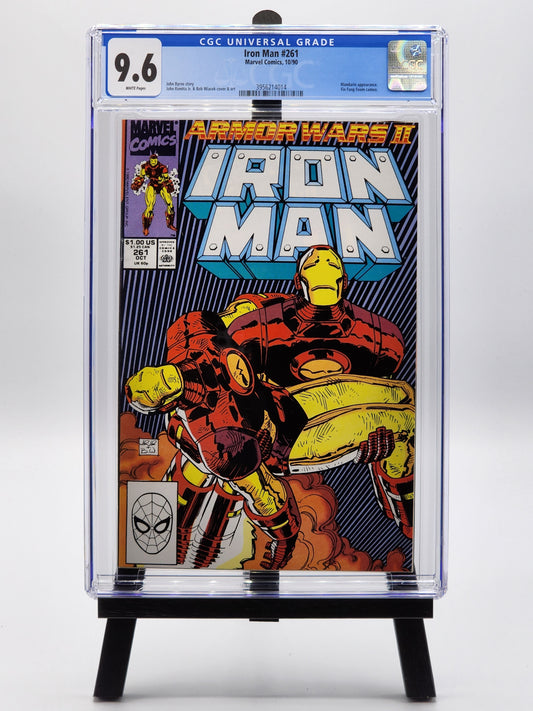 Iron Man #261 - CGC 9.6 WHITE Pages