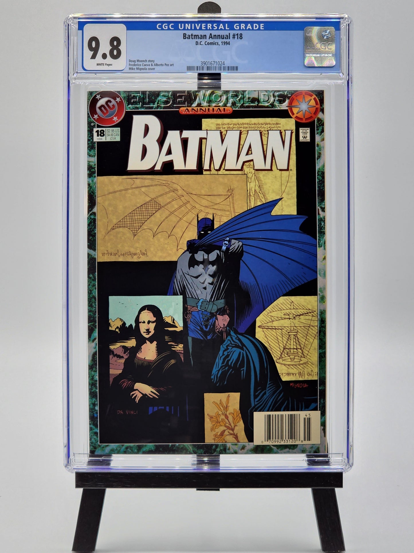 Batman Annual #18 - Newsstand Edition - CGC 9.8 WHITE Pages