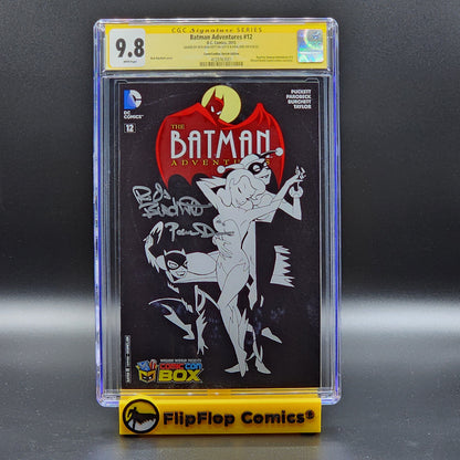 Batman Adventures #12 | ComicConBox Sketch Edition | CGC Signature Series 9.8 WHITE Pages