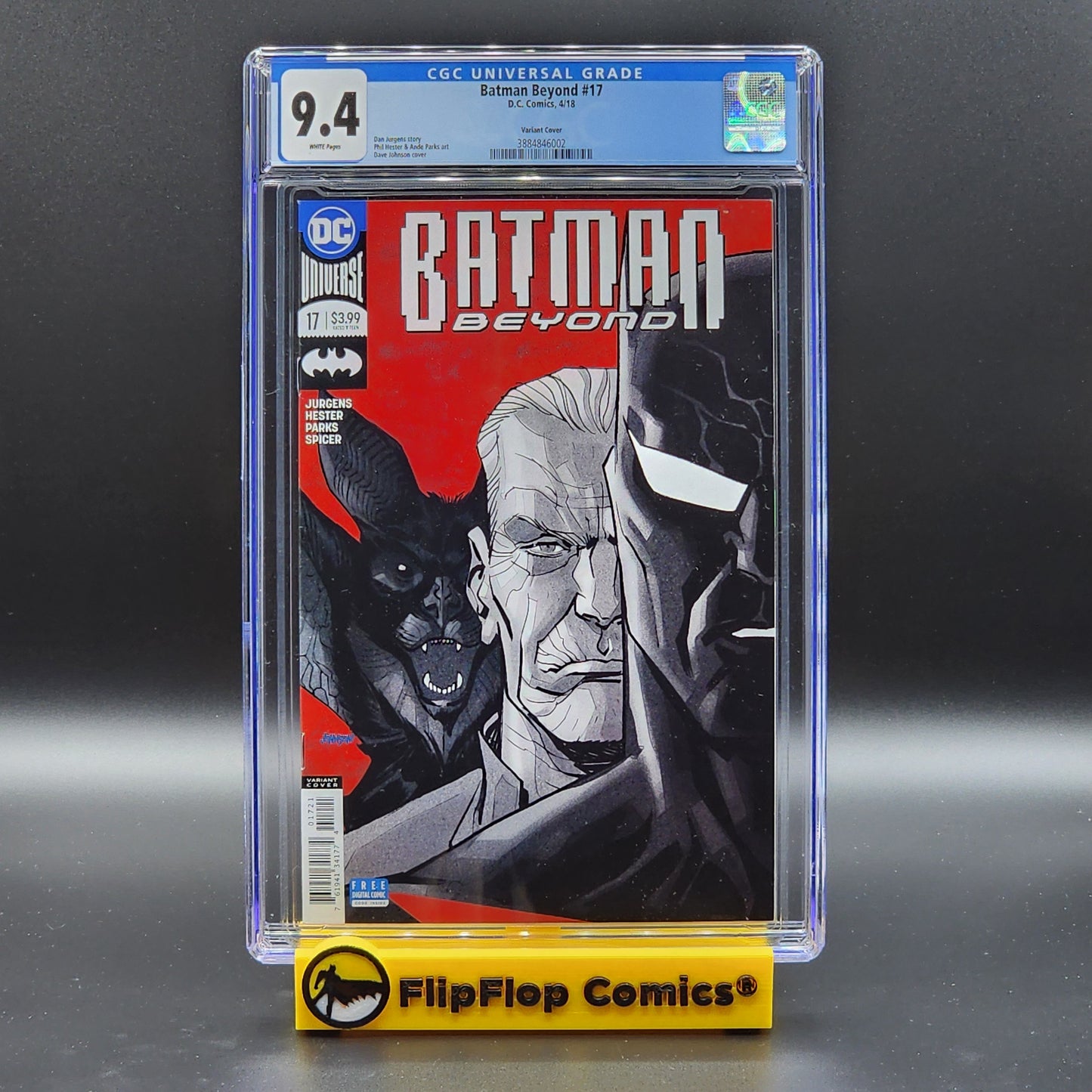 Batman Beyond #17 CGC 9.4 / Batman Beyond #18 CGC 9.6 - Vol. 6 - WHITE Pages