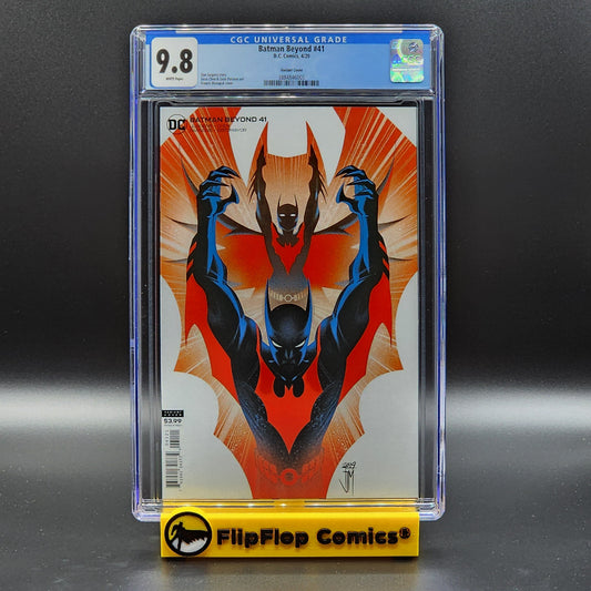 Batman Beyond #41 | Francis Manapul Variant | CGC 9.8 WHITE Pages