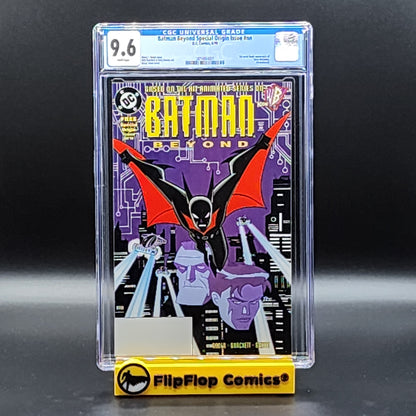 Batman Beyond Special Origin Issue - CGC 9.6 WHITE Pages