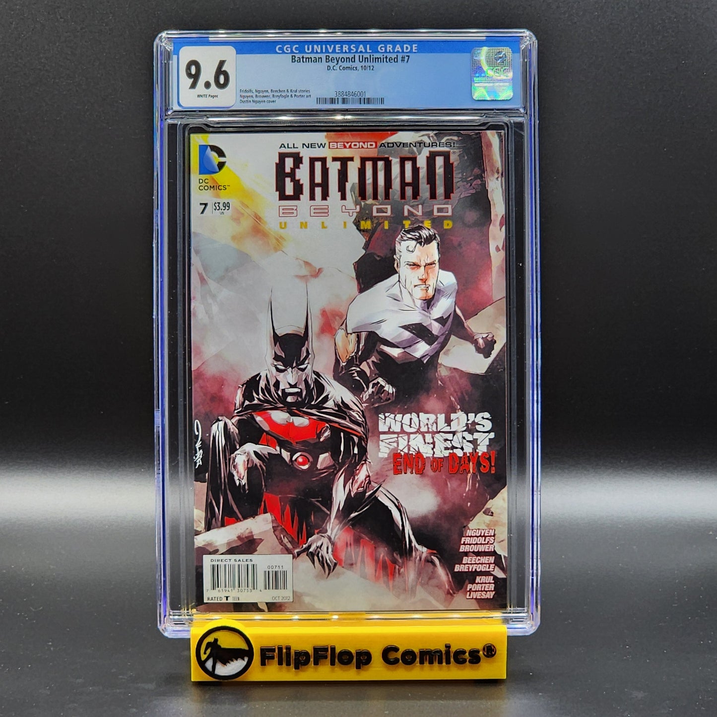 Batman Beyond Unlimited #7 | CGC 9.6 WHITE Pages