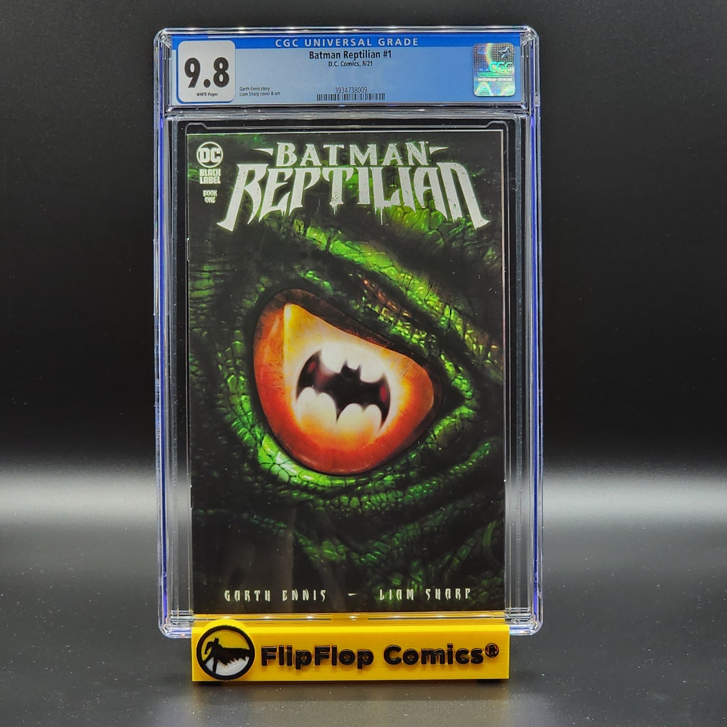 Batman Reptilian #1 - CGC 9.8 WHITE Pages