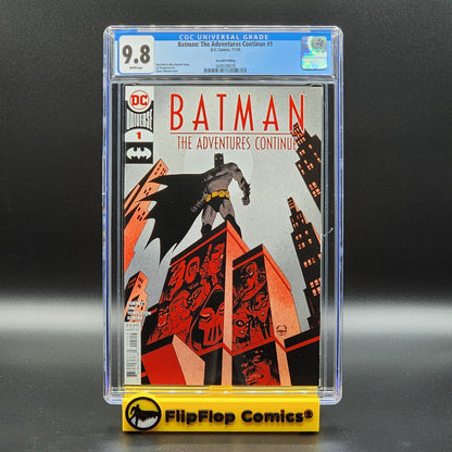 Batman: The Adventures Continue #1 - Recolored Variant Cover - CGC 9.8 WHITE Pages