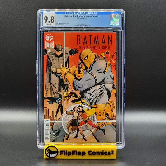 Batman: The Adventures Continue #2 - Regular Sean Murphy Cover - CGC 9.8 WHITE Pages