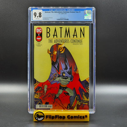 Batman: The Adventures Continue - Season Two #1 - Regular Riley Rossmo Cover - CGC 9.8 WHITE Pages