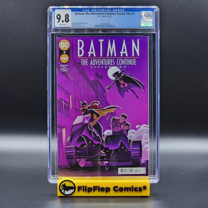 Batman: The Adventures Continue - Season Two #3 - Stephanie Pepper Variant - CGC 9.8 WHITE Pages