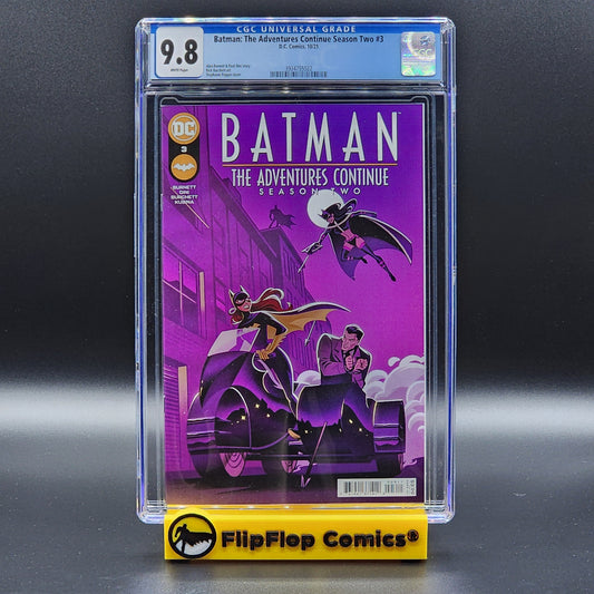 Batman: The Adventures Continue - Season Two #3 - Stephanie Pepper Variant - CGC 9.8 WHITE Pages