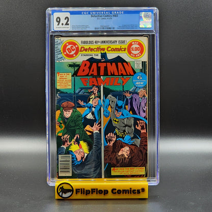 Detective Comics #483 | CGC 9.2 WHITE Pages