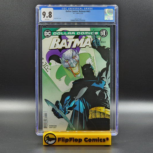 Dollar Comics: Batman #663 - CGC 9.8 WHITE Pages