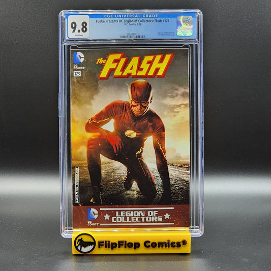 Funko Presents DC Legion of Collectors: Flash #123 - CGC 9.8 WHITE Pages *Key Issue*