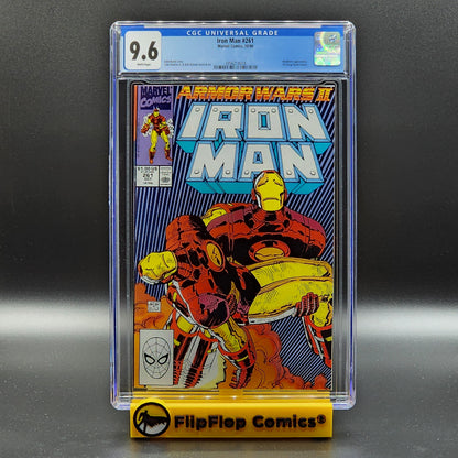 Iron Man #261 | CGC 9.6 WHITE Pages