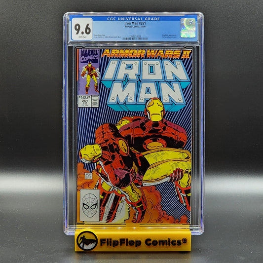 Iron Man #261 | CGC 9.6 WHITE Pages