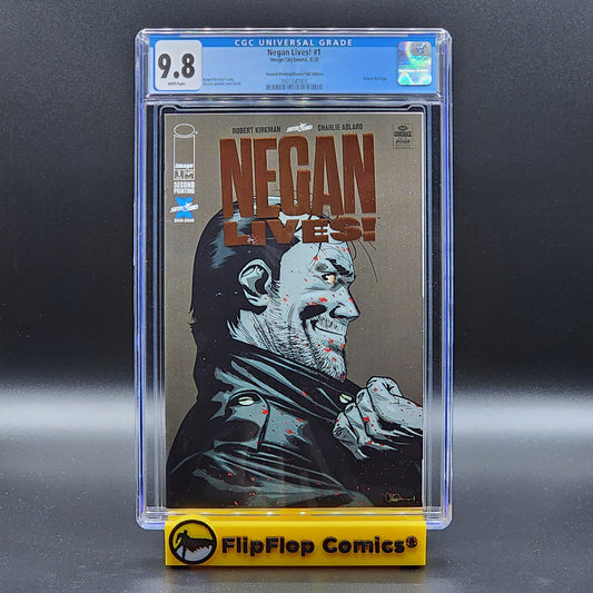 Negan Lives #1 | Bronze Foil Edition | CGC 9.8 WHITE Pages