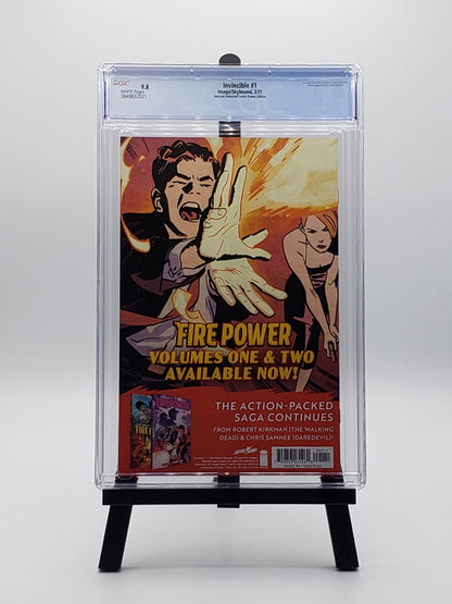 Invincible #1 - CGC 9.8 WHITE Pages