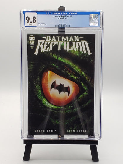 Batman Reptilian #1 - CGC 9.8 WHITE Pages