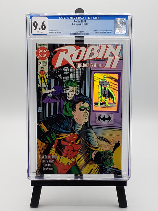 Robin II: The Joker's Wild #2C - Variant Cover - CGC 9.6 WHITE Pages