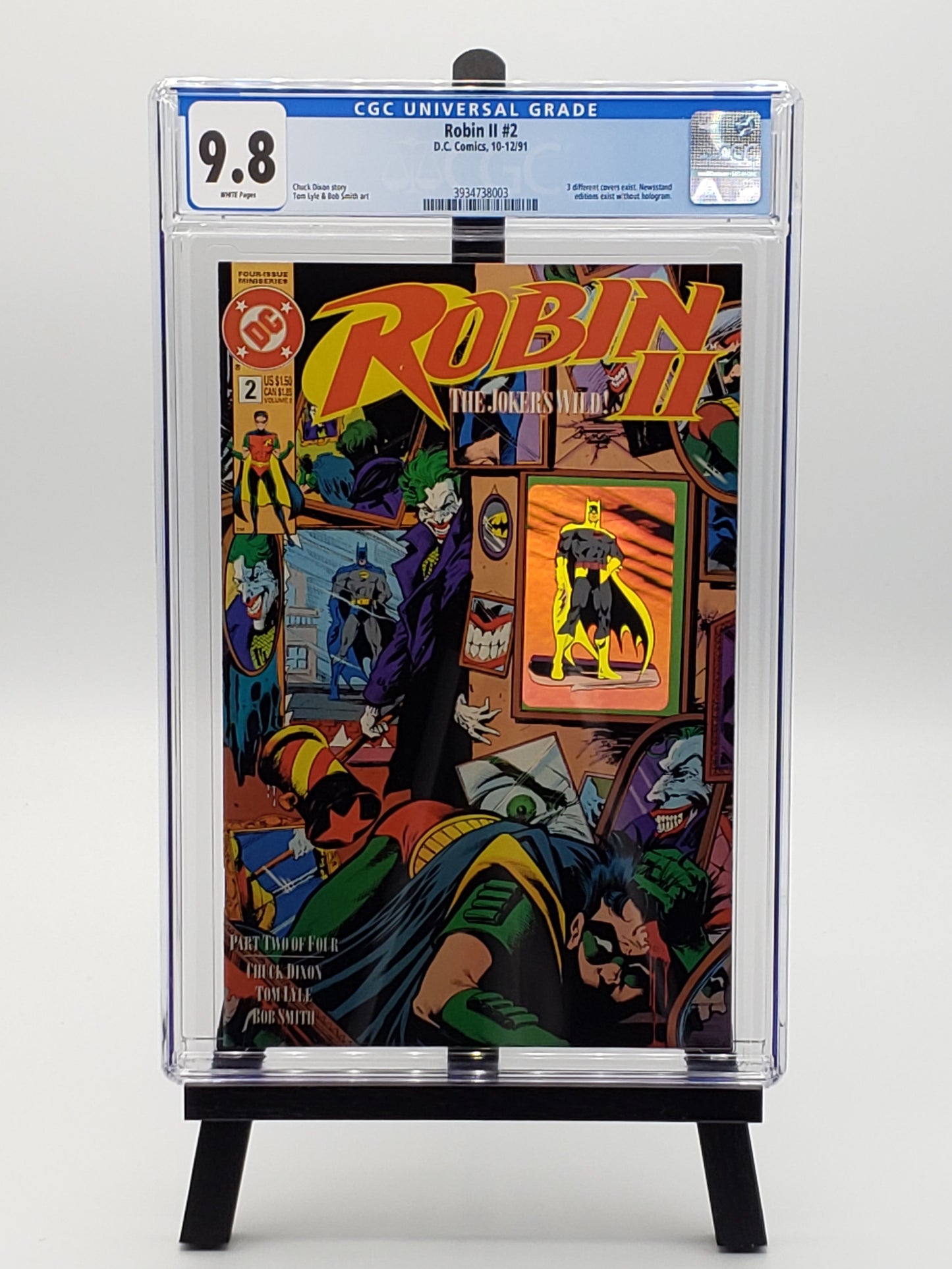 Robin II: The Joker's Wild #2D - Variant Cover - CGC 9.8 WHITE Pages