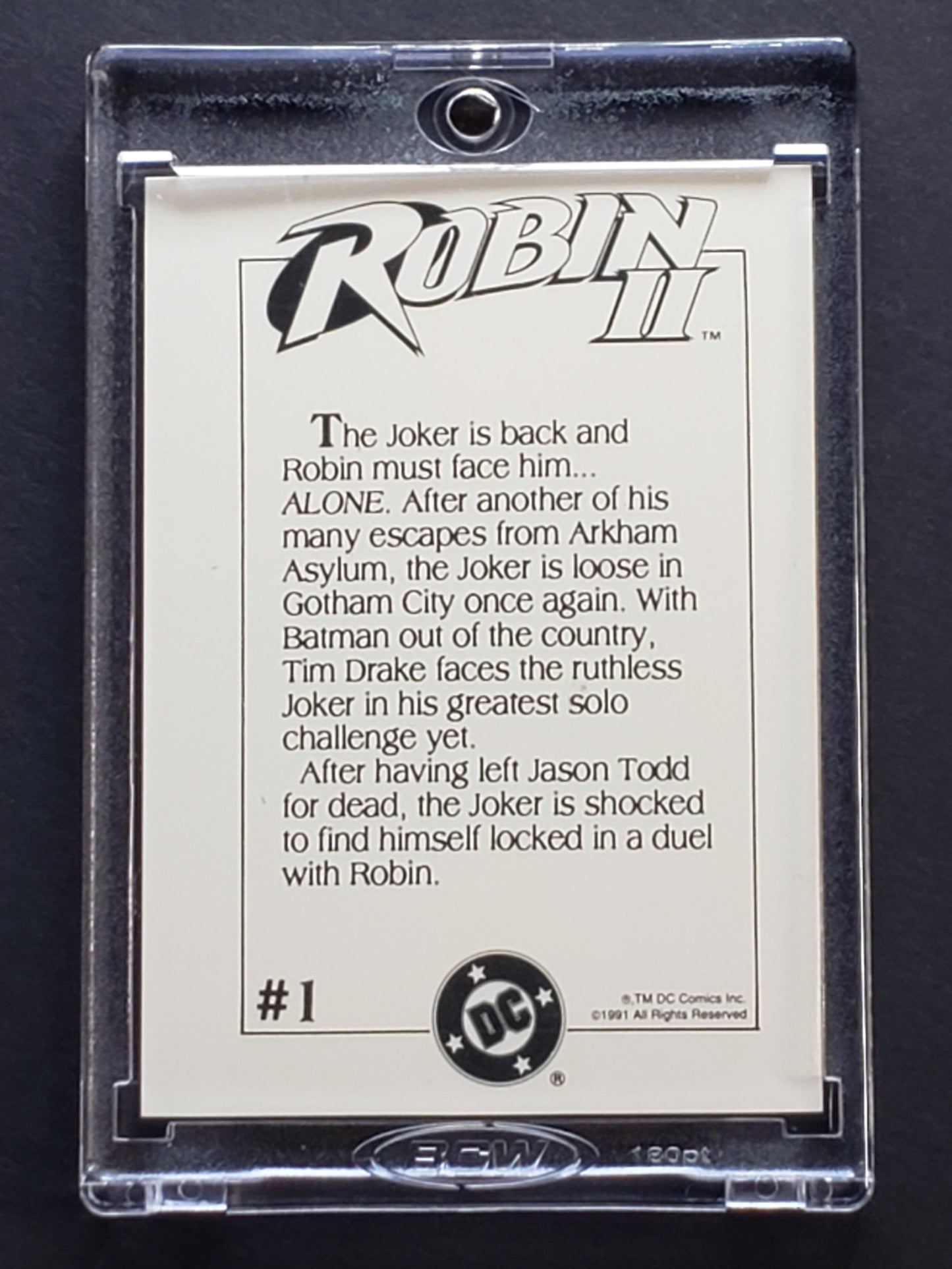 Robin II: The Joker's Wild #2D - Variant Cover - CGC 9.8 WHITE Pages