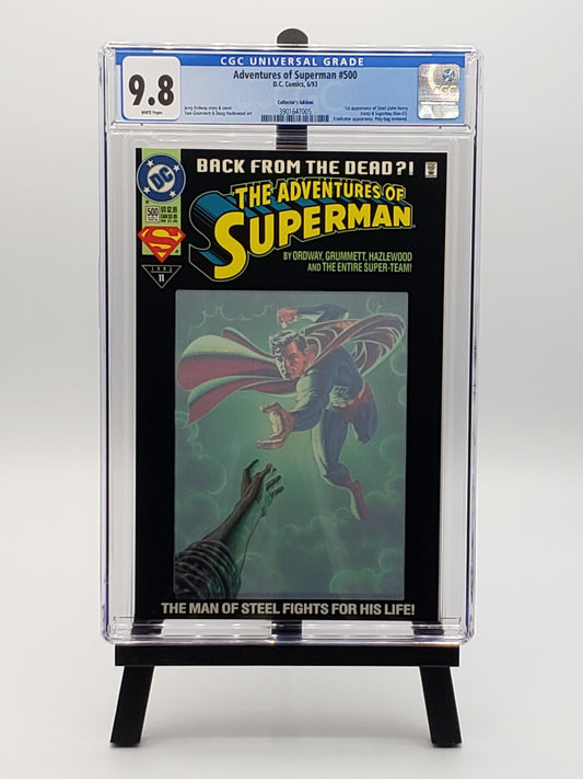 Adventures of Superman #500 - CGC 9.8 WHITE Pages